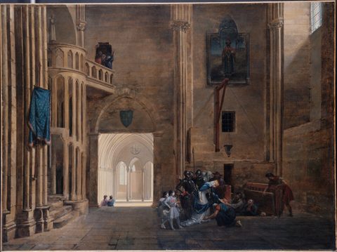 The White Queen of Castile Freeing the Prisoners