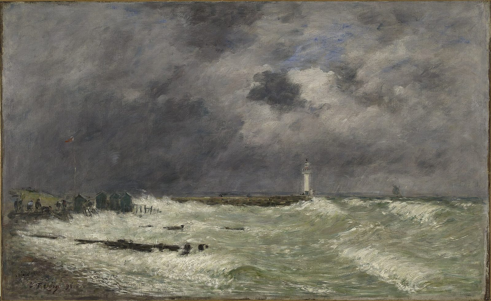 Windstoß vor Frascati, Le Havre