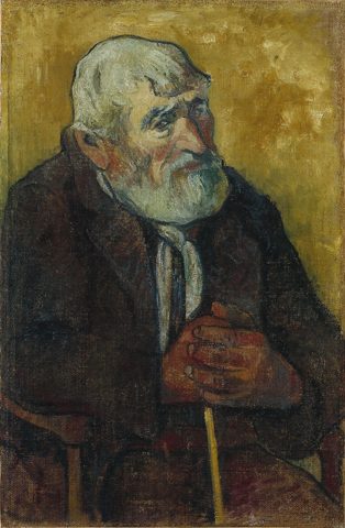 Old Man with a Stick