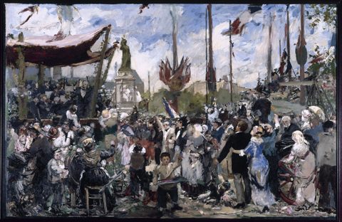 July 14, 1880, Inauguration of the Monument to the Republic