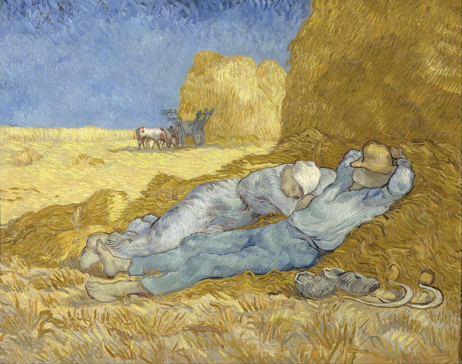 La siesta (dopo Millet)