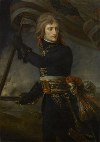 Bonaparte an der Brücke von Arcole
