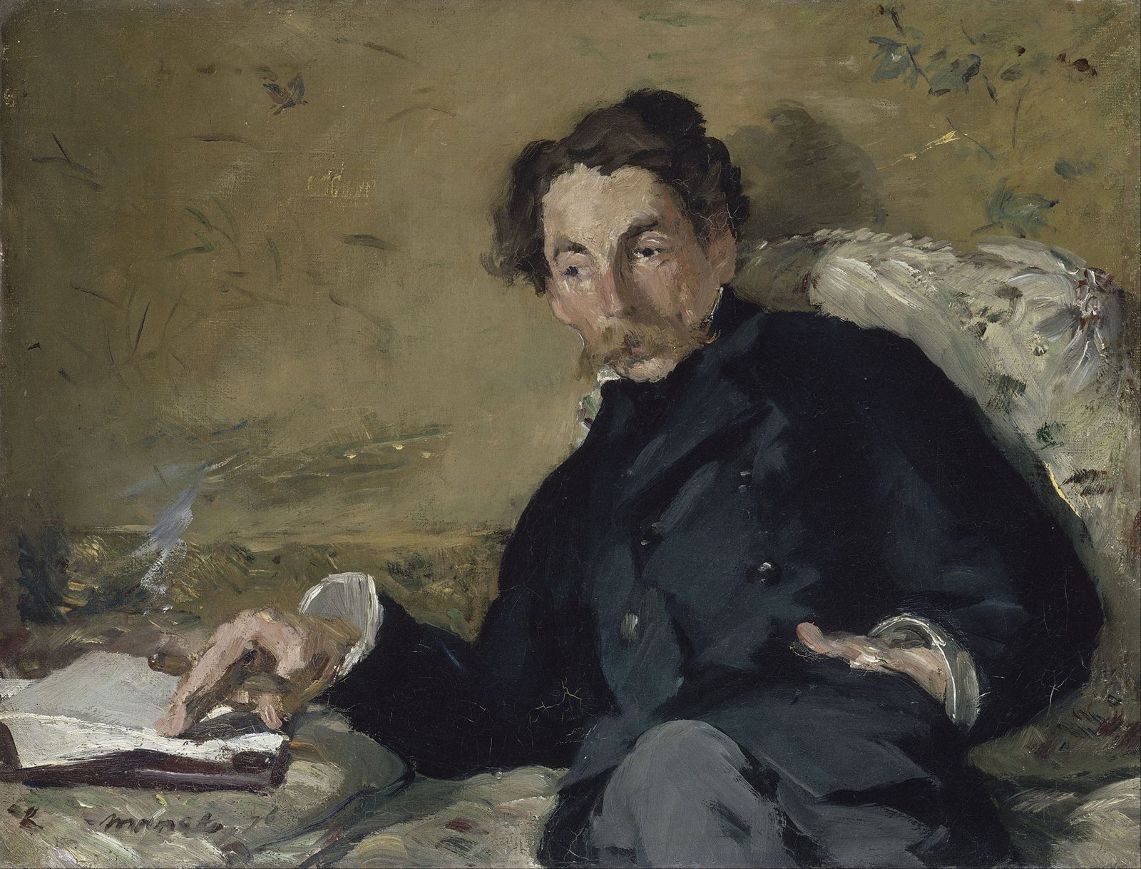 Ritratto di Stéphane Mallarmé
