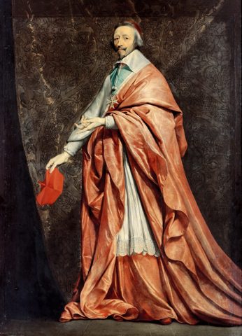 Retrato del Cardenal Richelieu