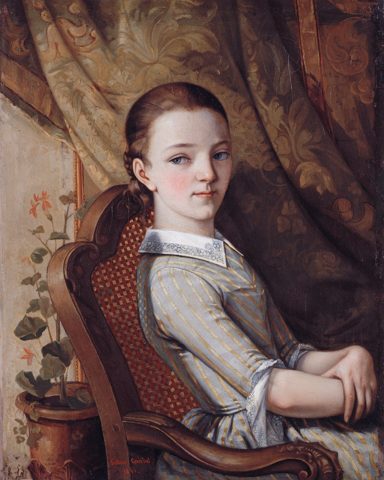 Portrait of Juliette Courbet
