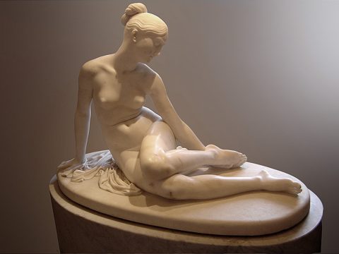 Nymph with a Scorpion