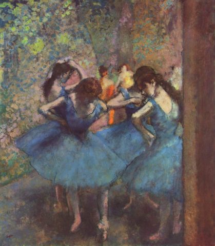 Ballerine blu