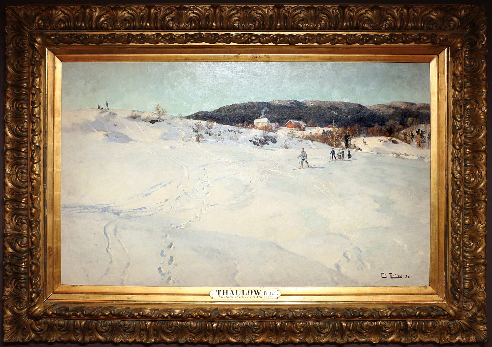 Invierno en Noruega