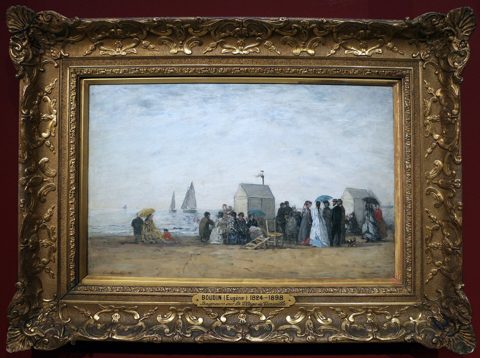 Der Strand in Trouville