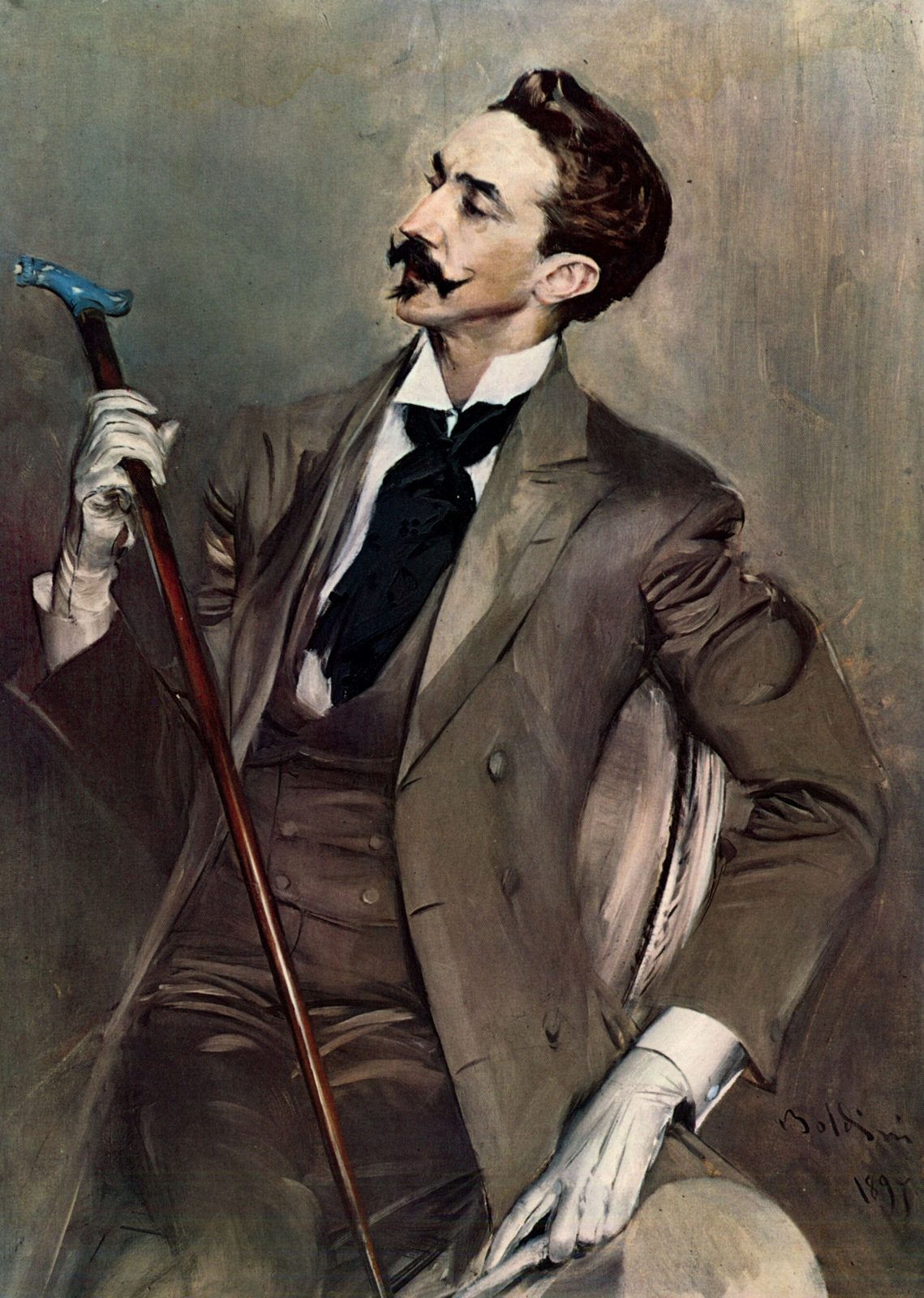 Porträt von Robert de Montesquiou