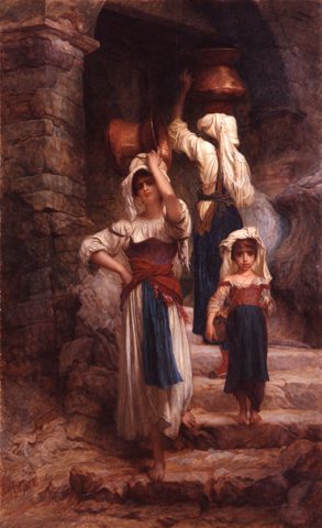 Las mujeres de Cervara, cerca de Roma