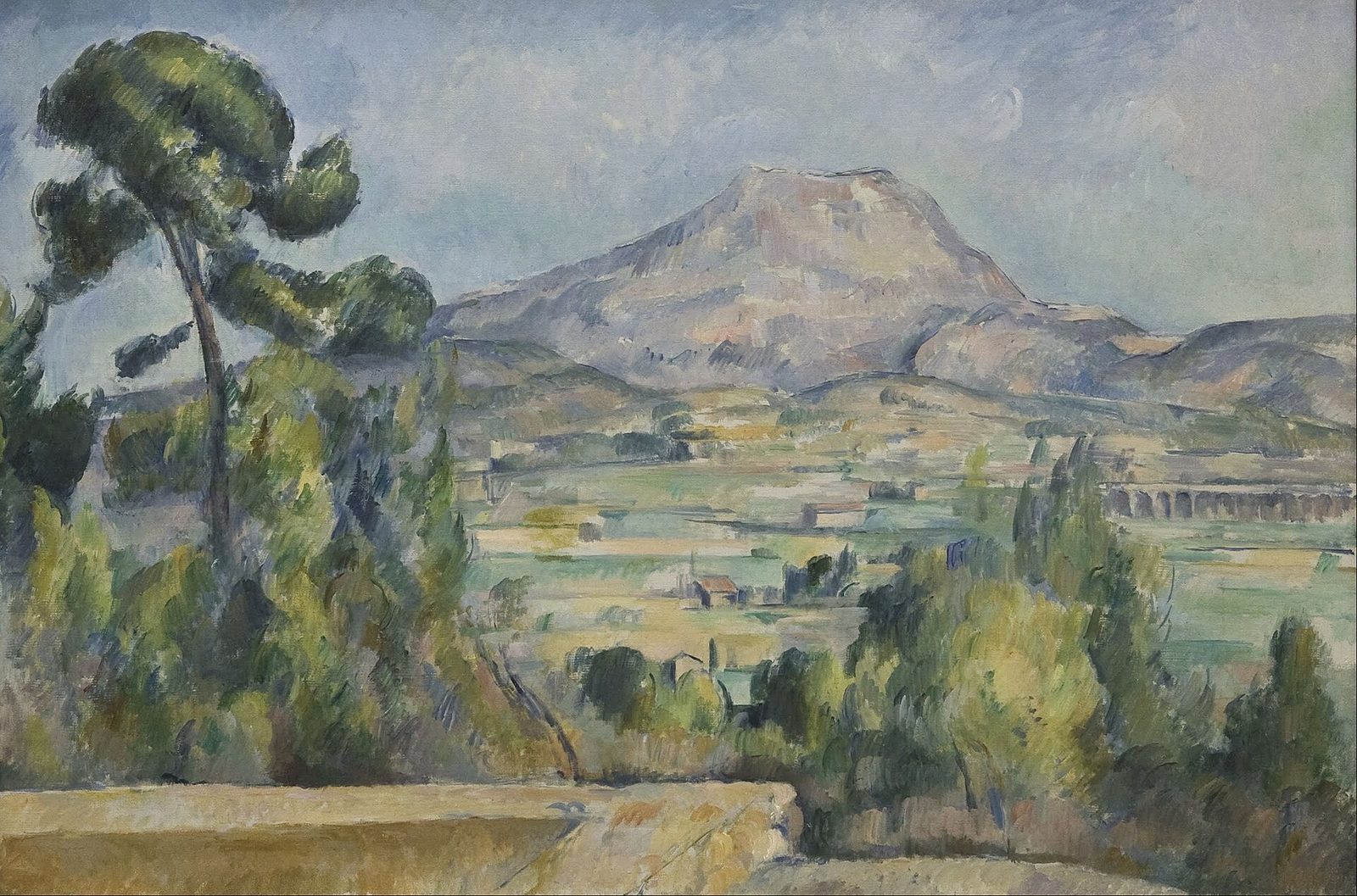 Der Berg Saint-Victoire