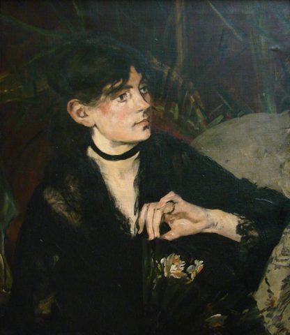 Berthe Morisot con un Ventaglio