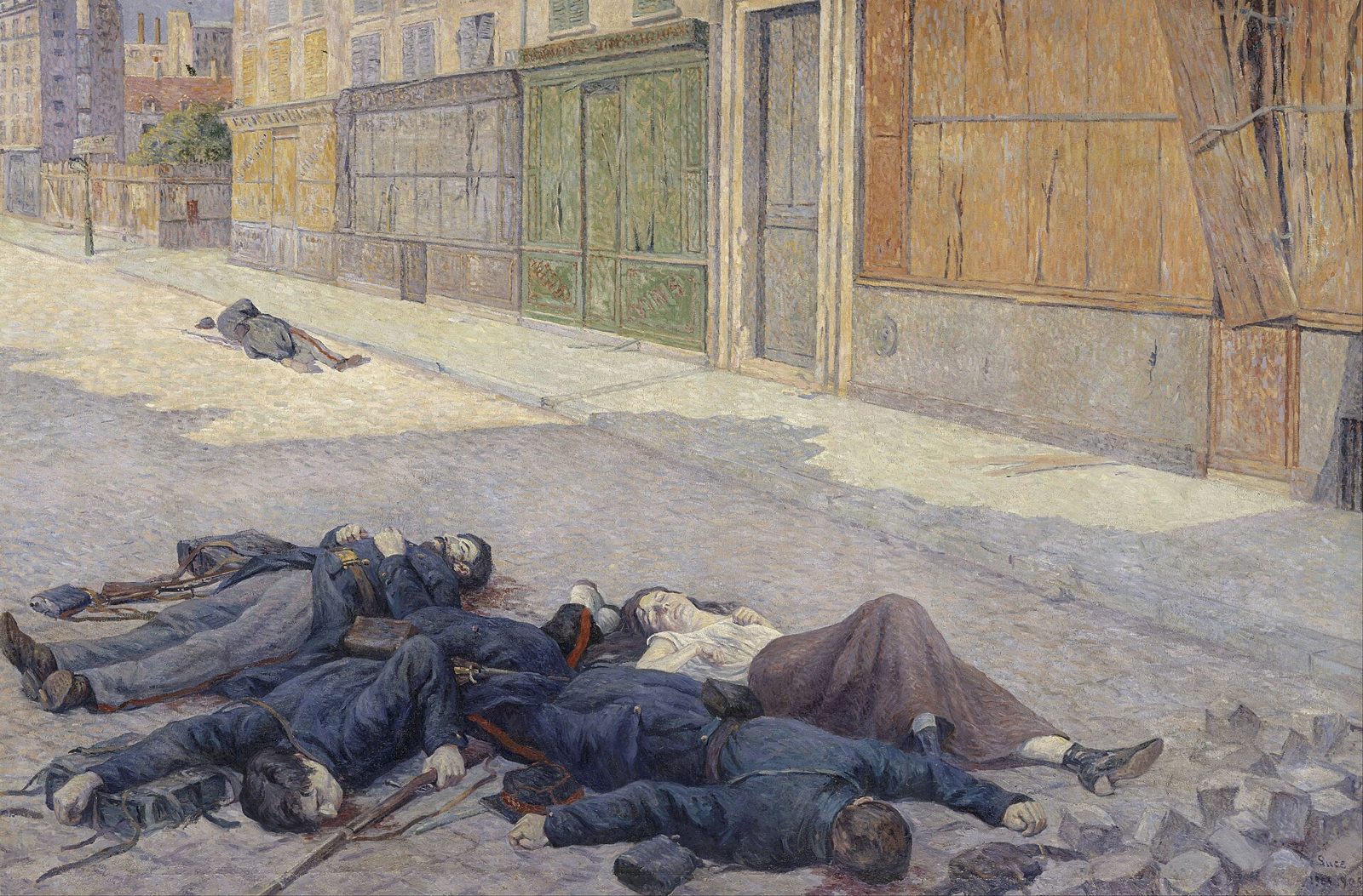 Una calle en París, mayo de 1871