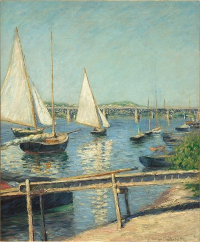 Żaglówki w Argenteuil