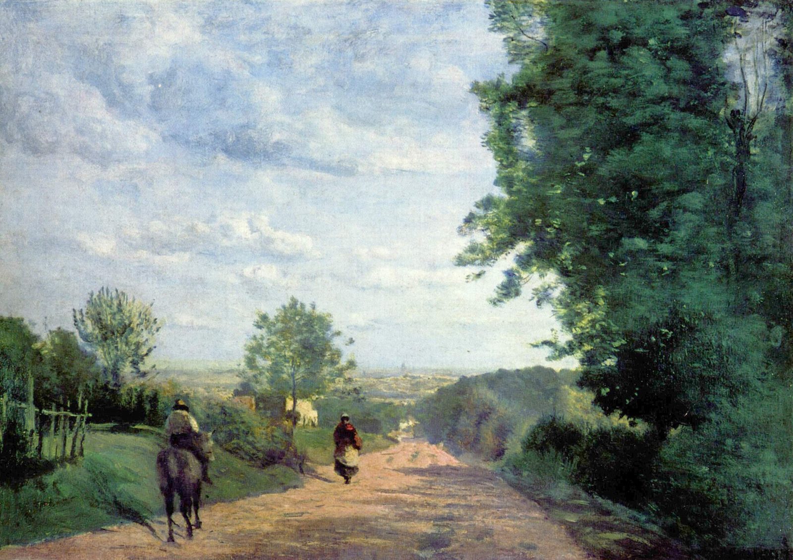 La strada da Sèvres a Parigi