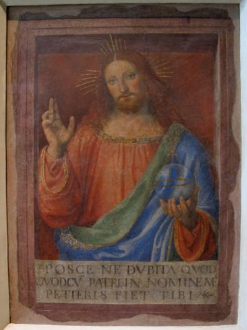 Blessing Christ