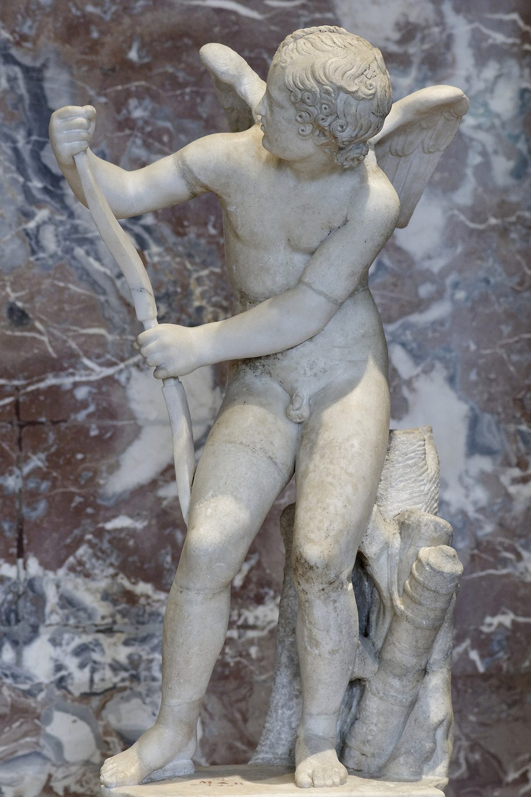 Eros napinający łuk