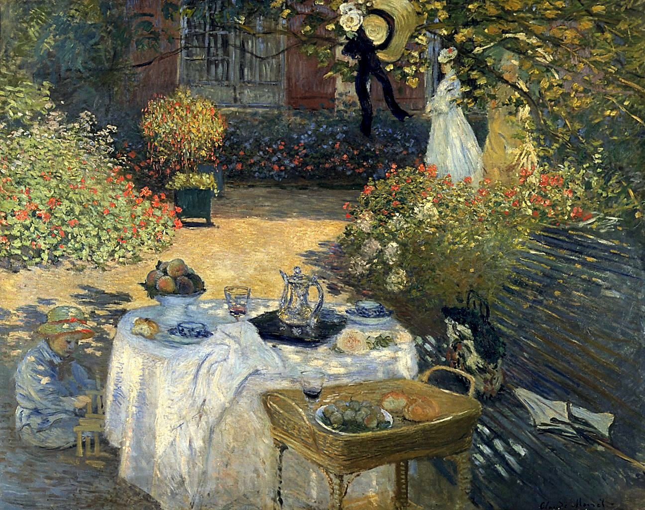 Colazione in giardino