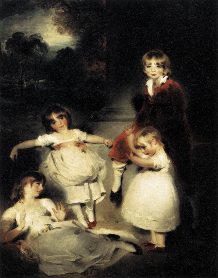 Porträt der Kinder von Ayscoghe Boucherett