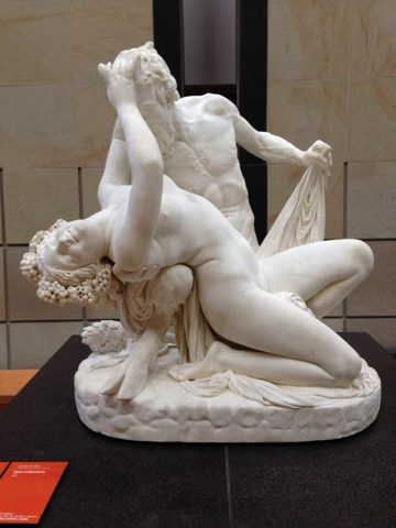 Satyre et bacchante