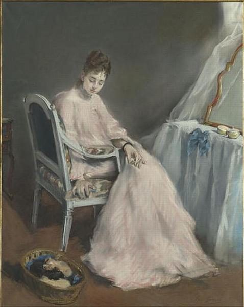 Ritratto di una signora seduta