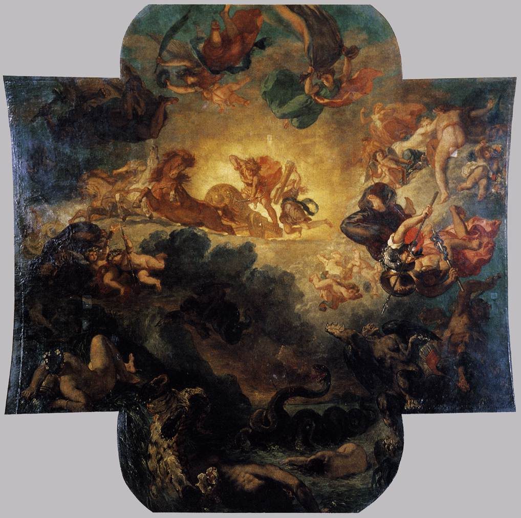 Apollo che sconfigge il Pitone
