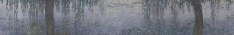 The Water Lilies - Clear Morning with Willows