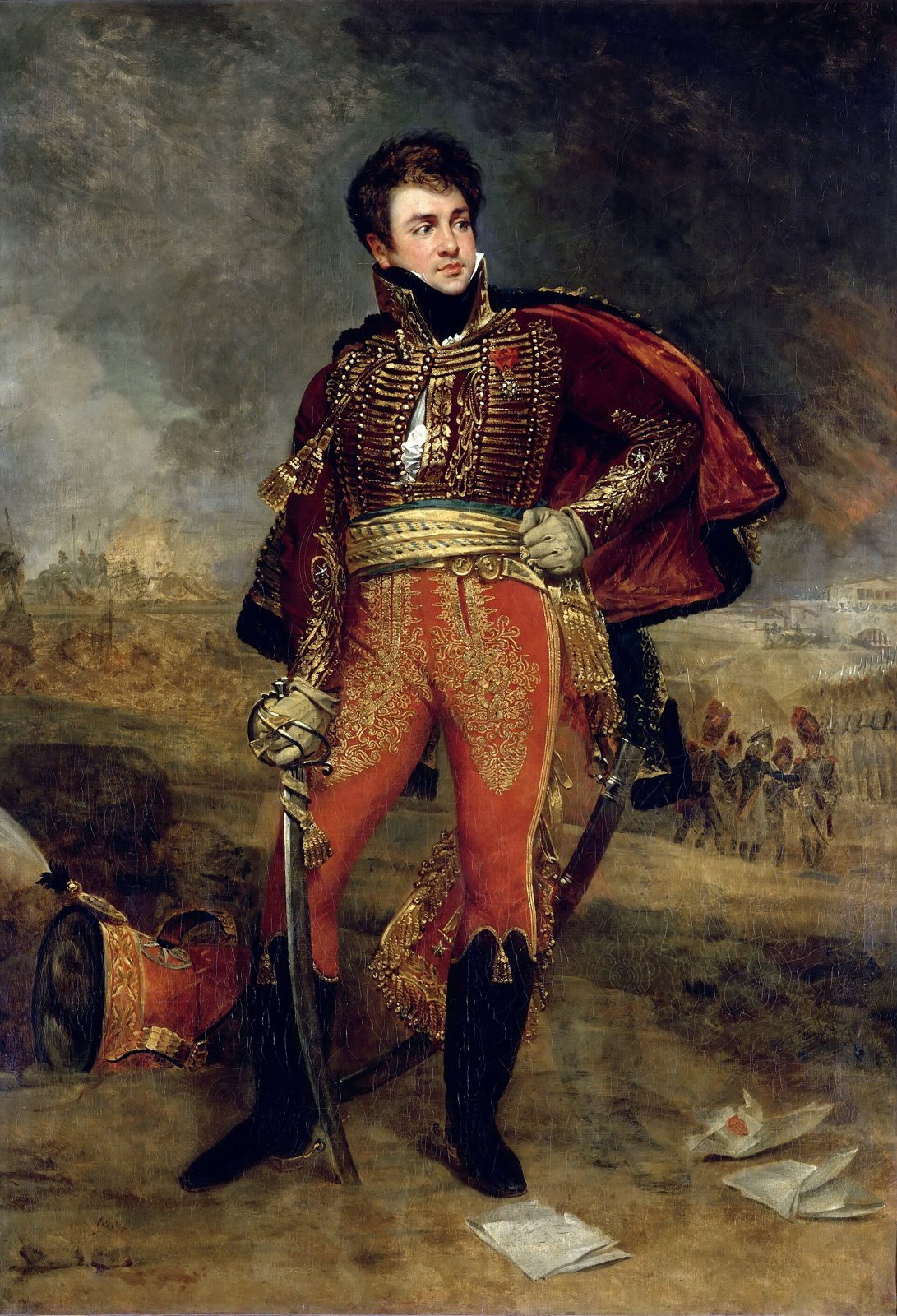 Der General Graf François Fournier-Sarlovèze