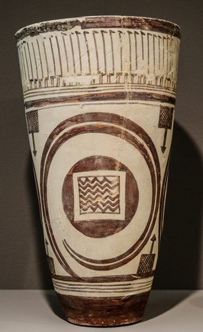 Bushel with ibex motifs