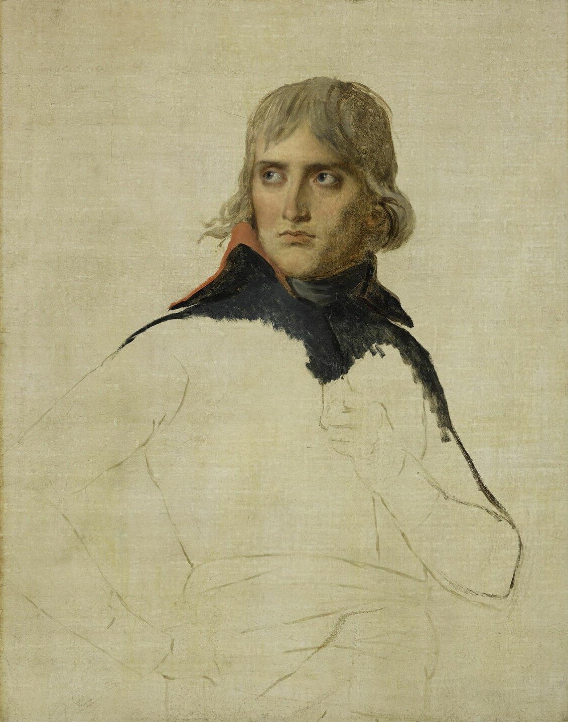 Unvollendetes Porträt von General Bonaparte