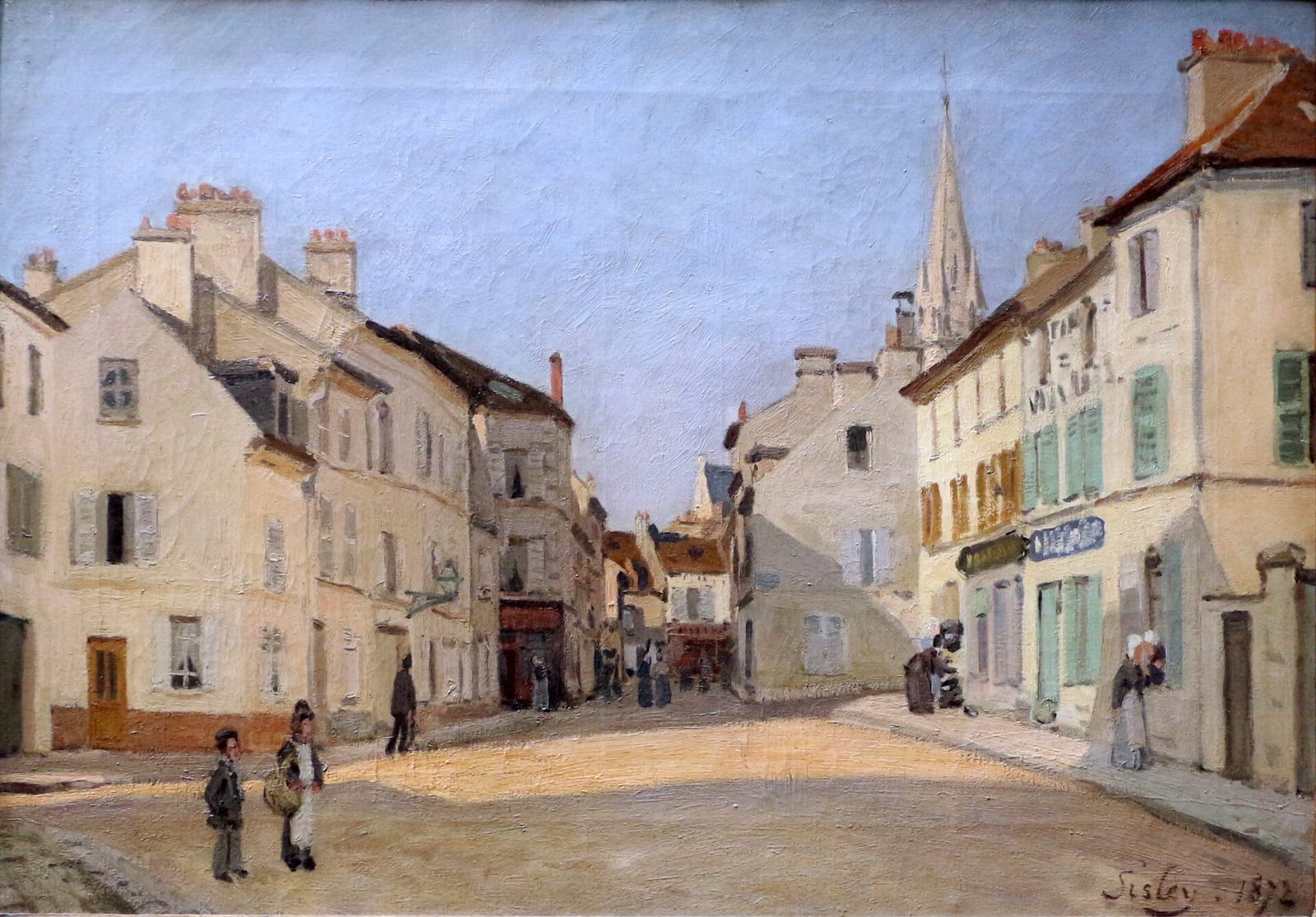Rue de la Chaussée à Argenteuil / Place à Argenteuil