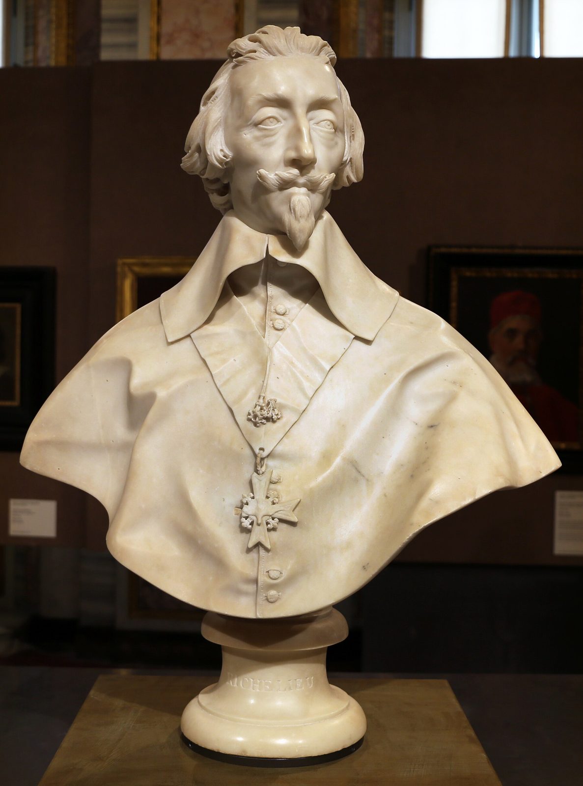 Busto del cardinale Richelieu