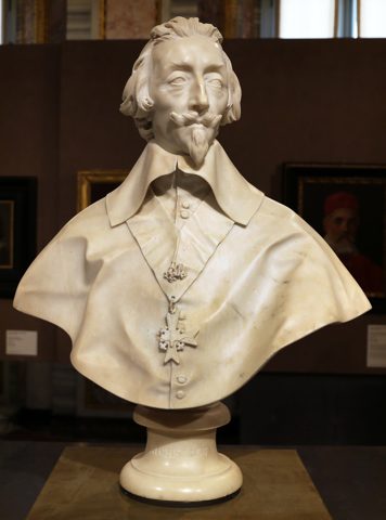 Bust of Cardinal Richelieu