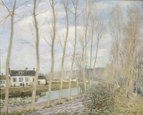 Il canale del Loing a Moret