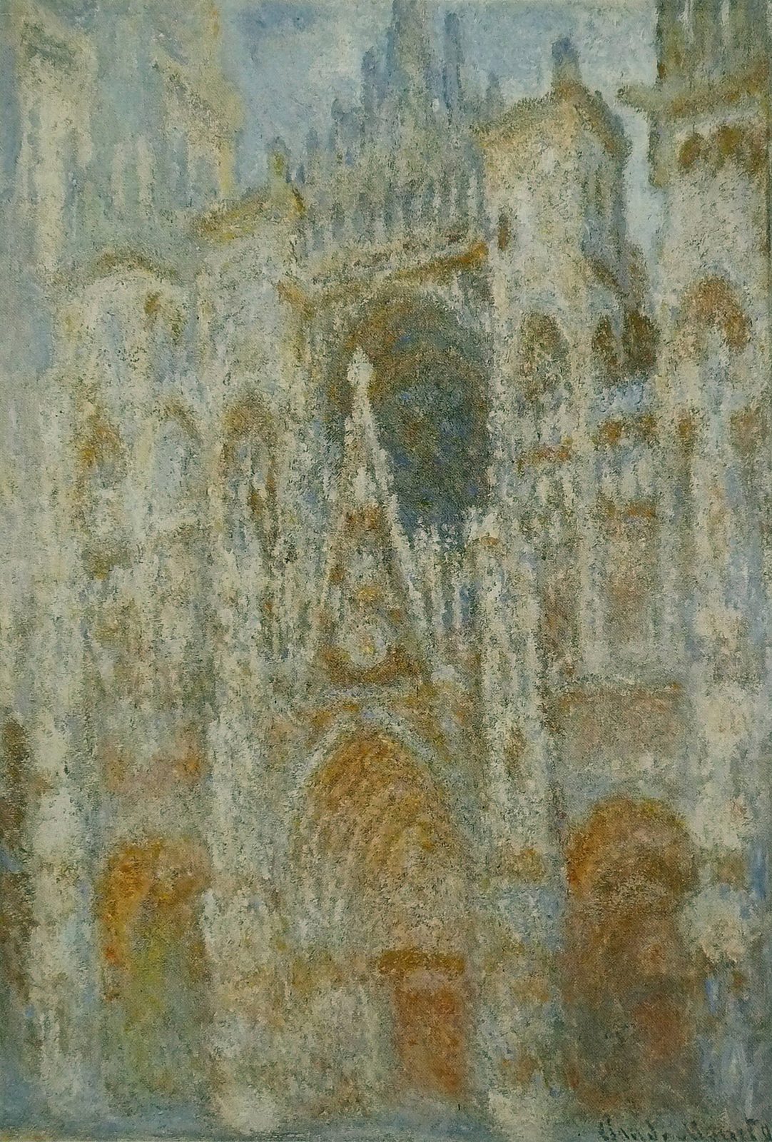 La Cattedrale di Rouen, effetti di luce mattutina