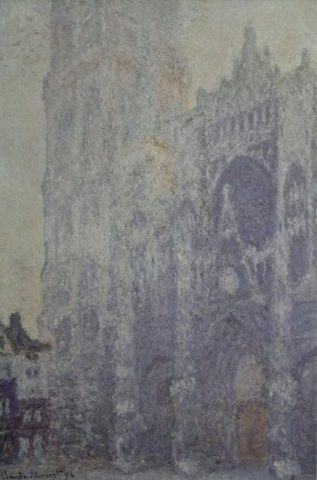 Rouen Cathedral, Portal and Tower Saint-Romain, Morning Light