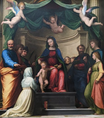The Mystic Marriage of Saint Catherine of Siena