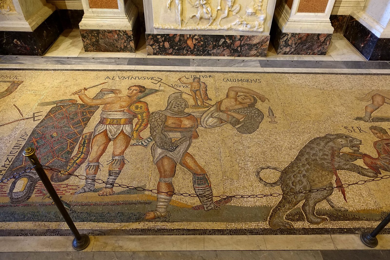Mosaico del gladiatore