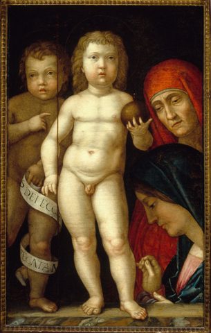 Holy Family with Christ as Imperator mundi
