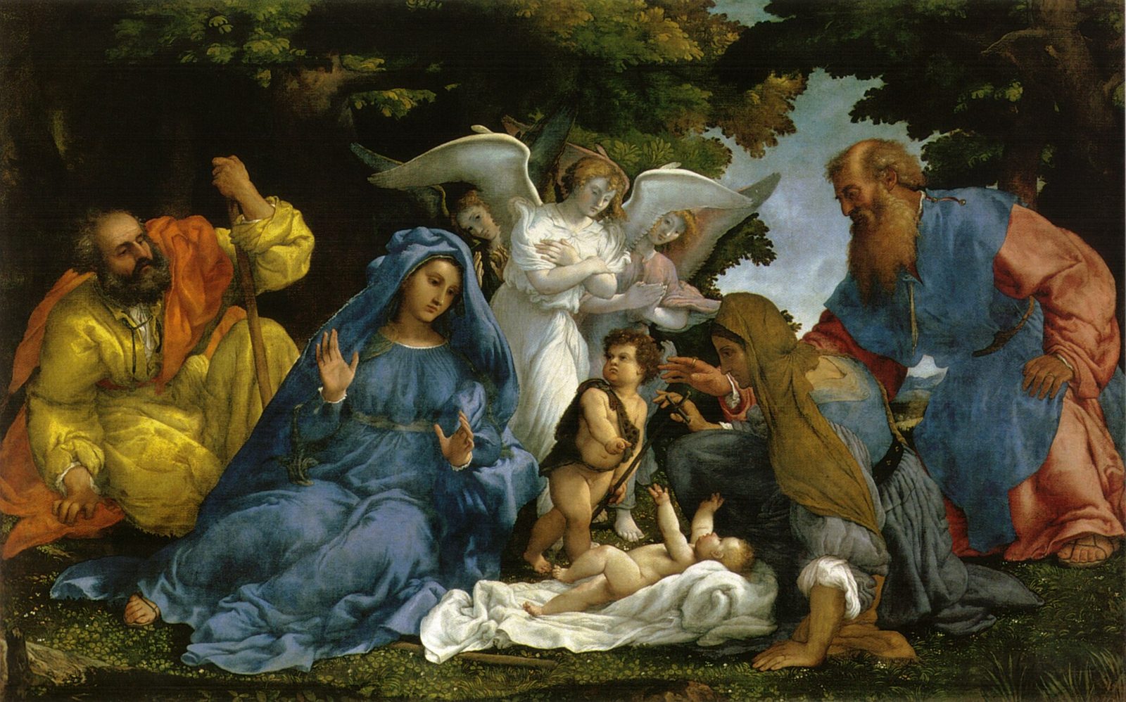 Heilige Familie mit Johannes dem Täufer