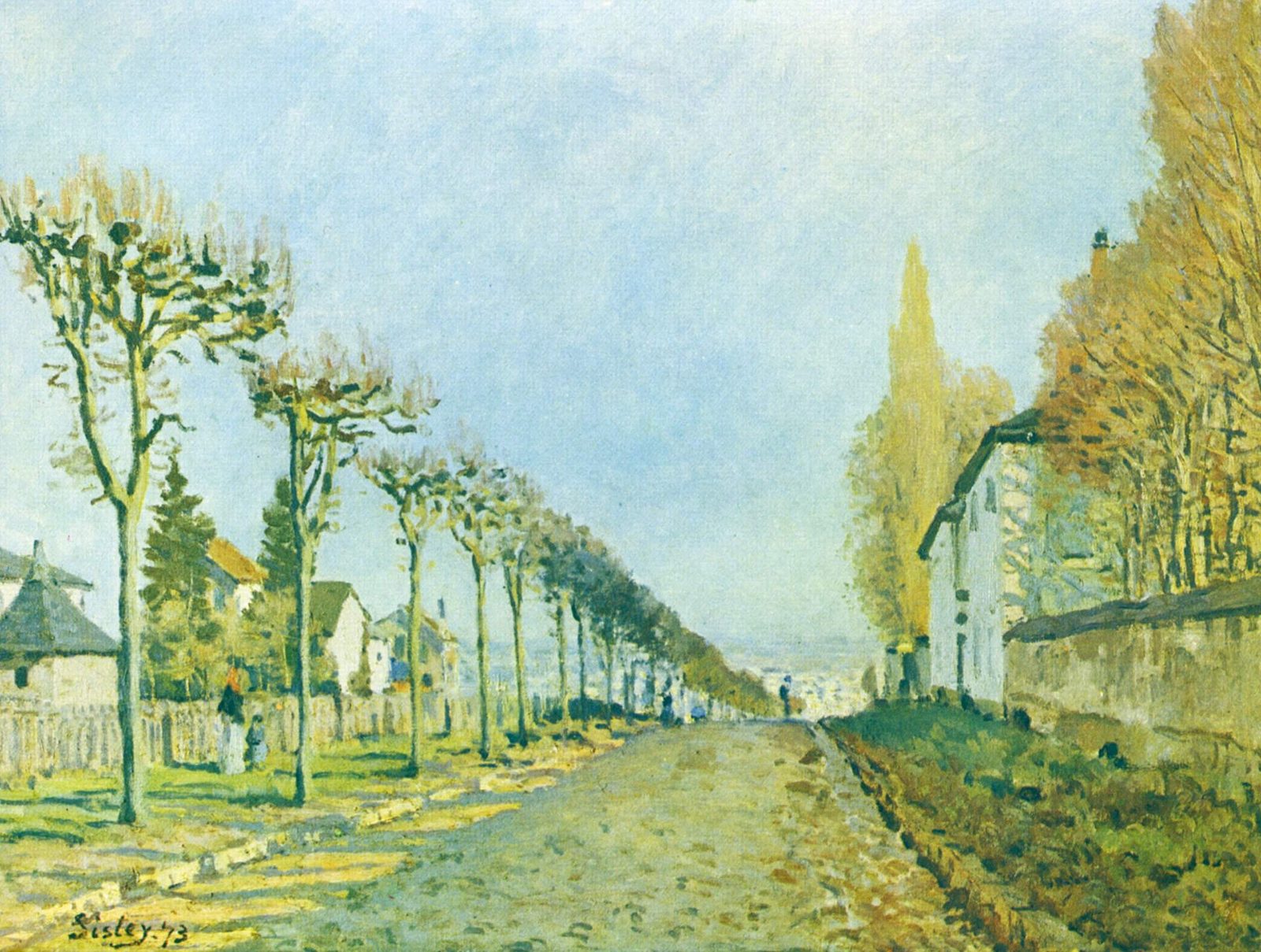 Sentiero a Louveciennes