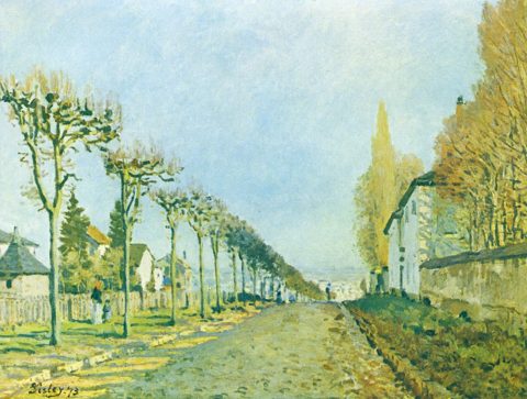 Sentiero a Louveciennes