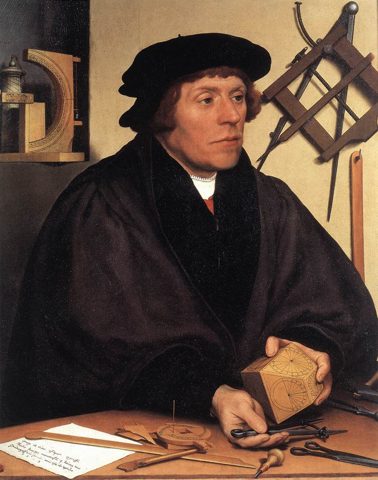 Porträt des Astronomen Nikolaus Kratzer