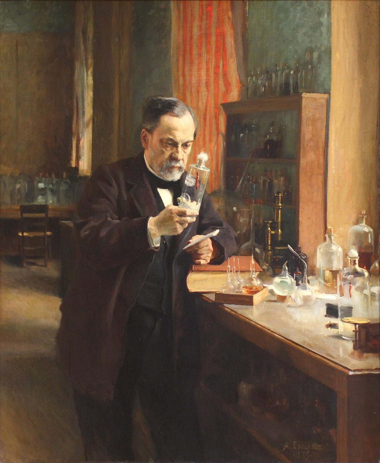 Il ritratto di Pasteur di Edelfelt