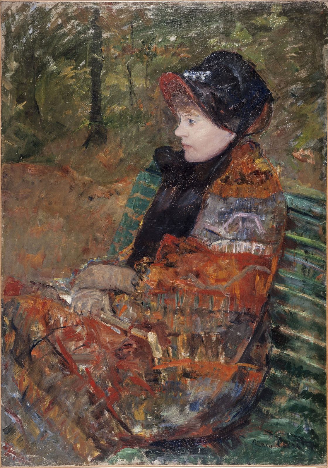 Otoño, Retrato de Lydia Cassatt