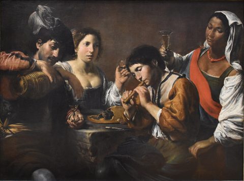 Musician and Drinkers