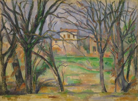 Arbres et maisons