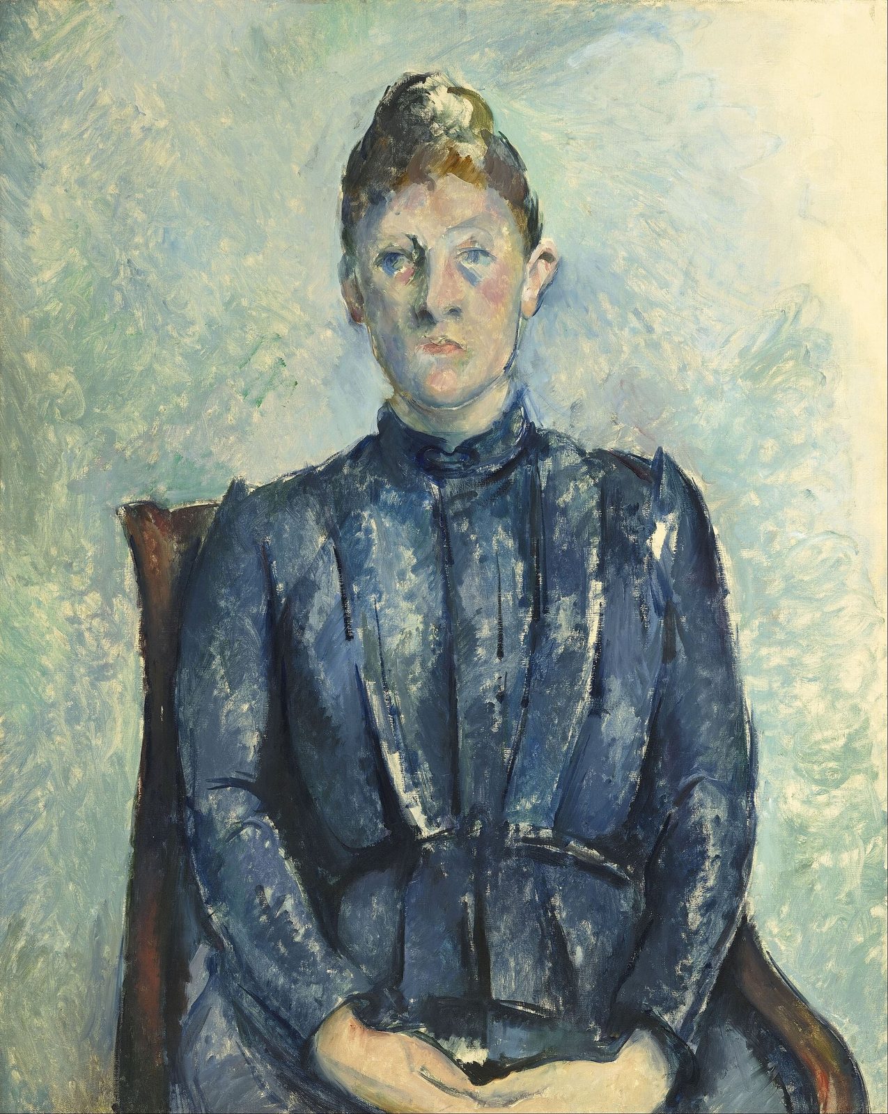 Portrait de Mme Cézanne