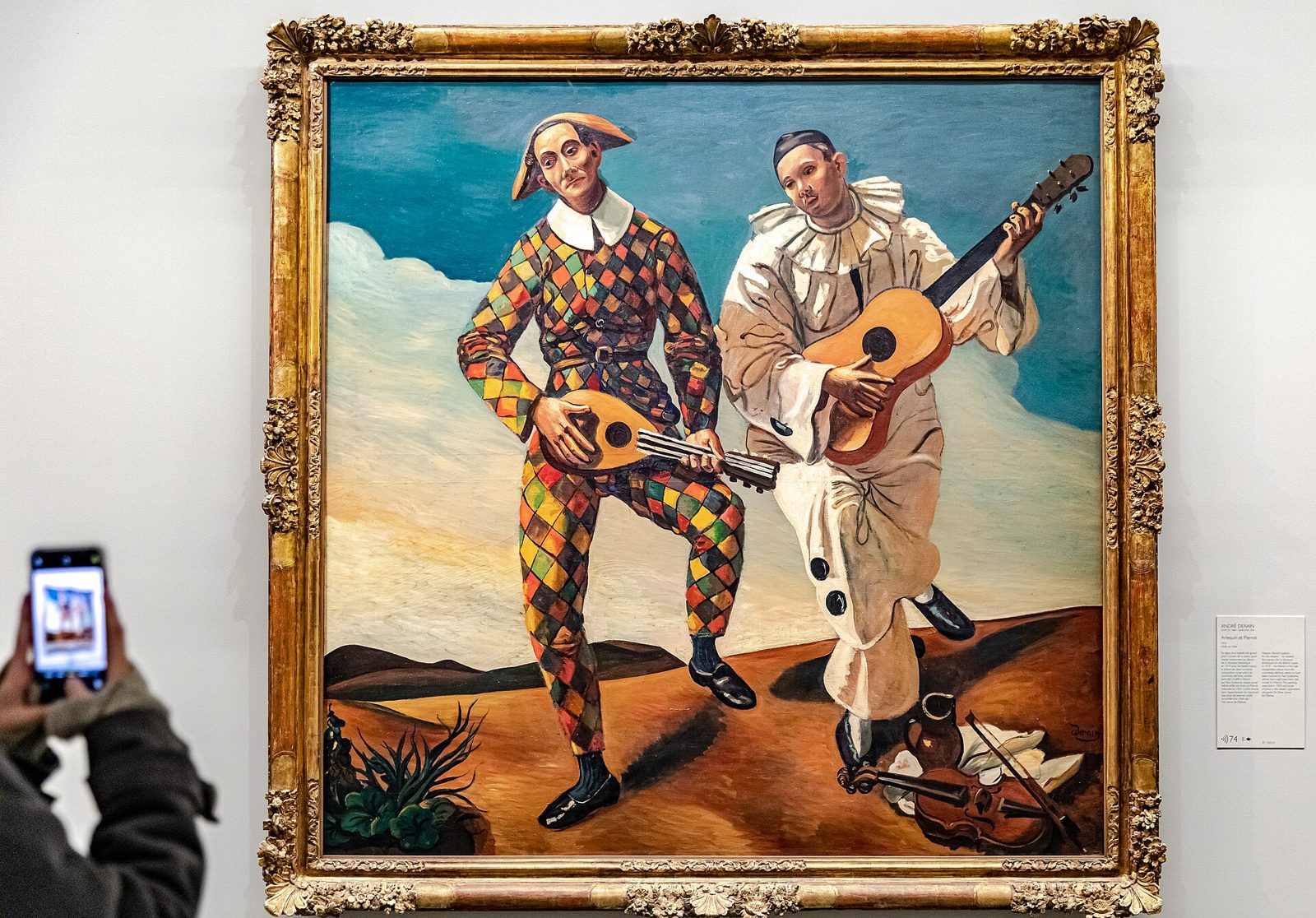 Arlequin et pierrot